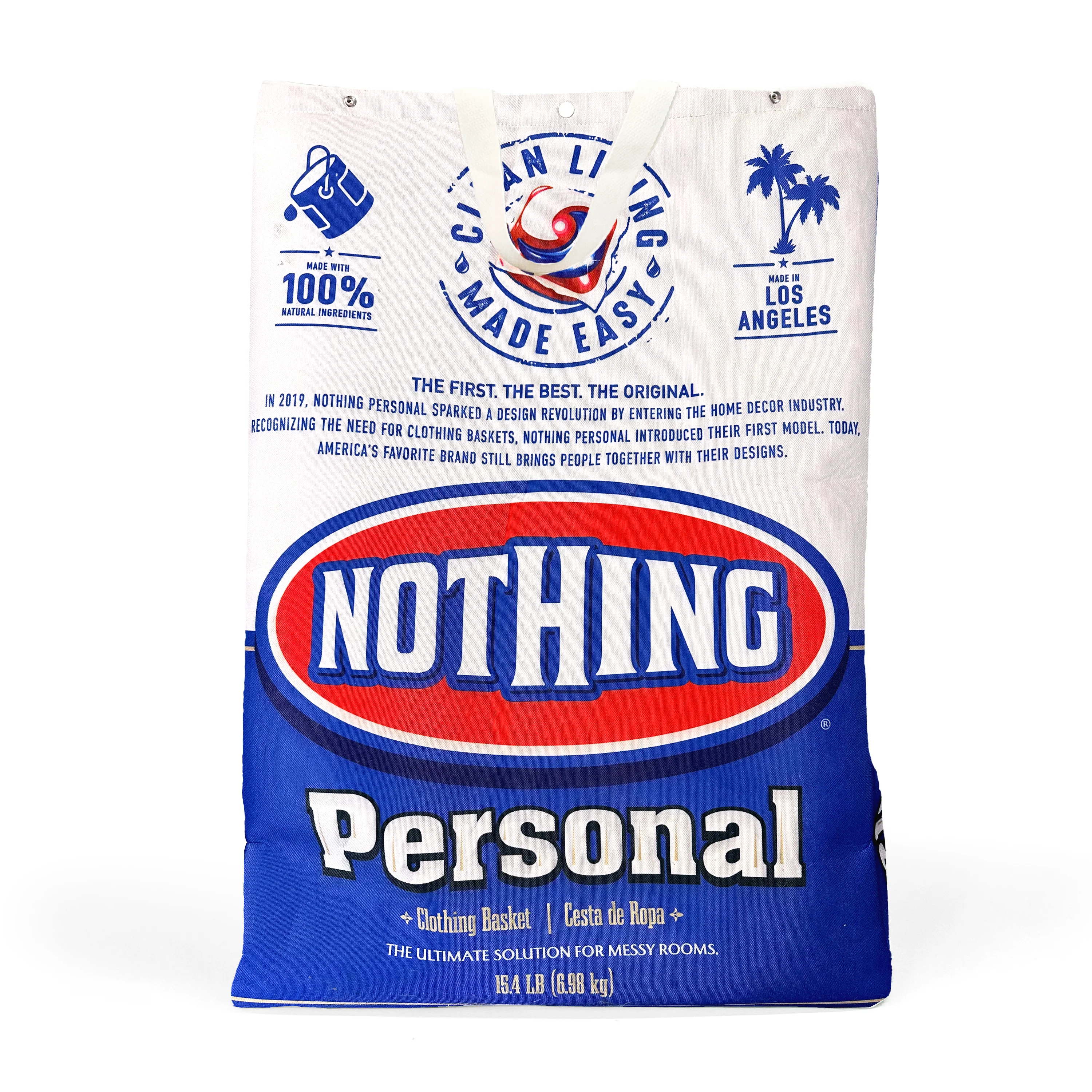 Charcoal Laundry Bag - Image 3
